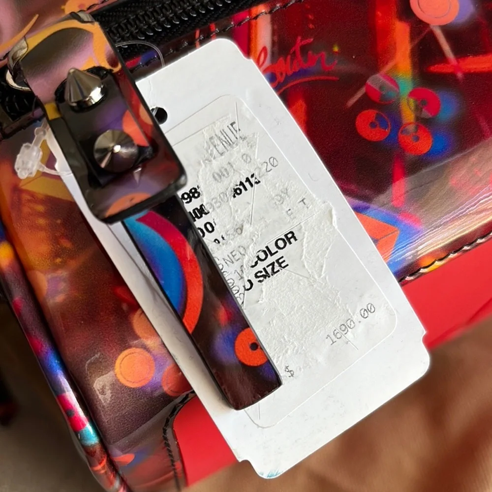 Authentic Christian Louboutin Multicolor Toiletry Bag - Picture 12 of 12